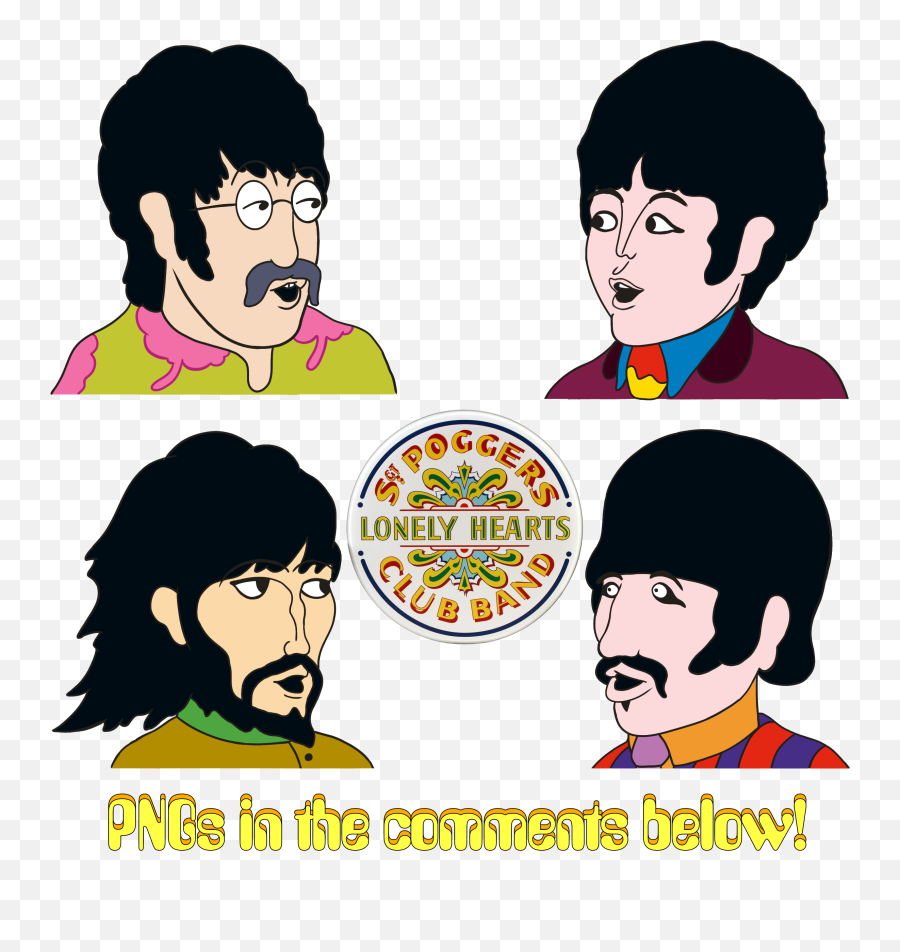 Beatles - Beatles Pog Png,Pogchamp Emote Png