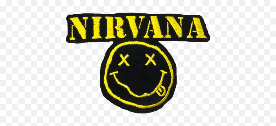 Nirvana Logo Patch Freetoedit - Emblem Png,Nirvana Logo Png