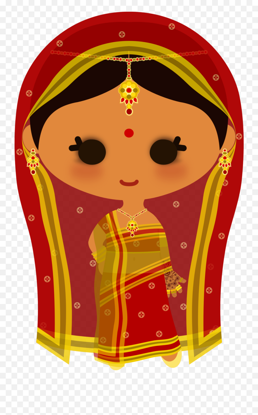 Indians Clipart Vector - Indian Bride Vector Png,Png Indians