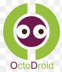 A New Logo For Octodroid Github U2014 Steemit - Circle png