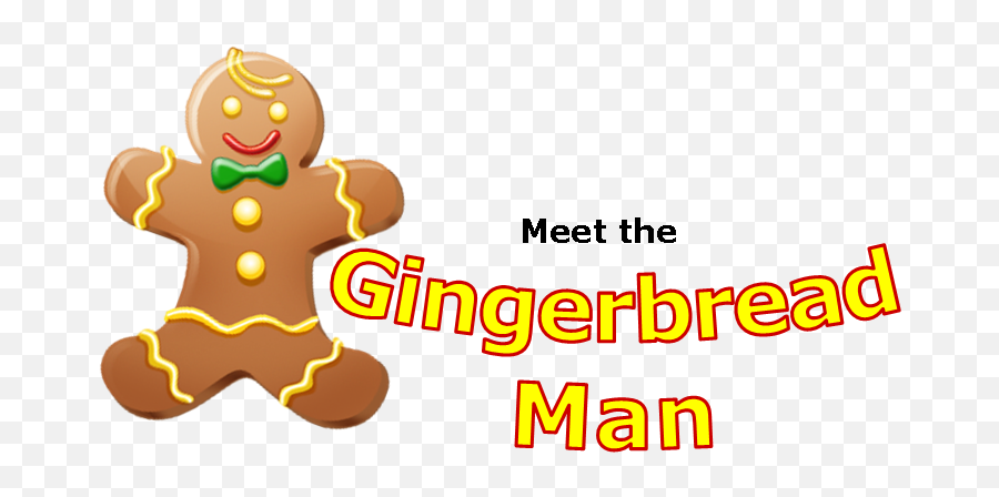 Download Meet The Gingerbread Man - Gingerbread Clip Art Gingerbread Clip Art Png,Gingerbread Man Png