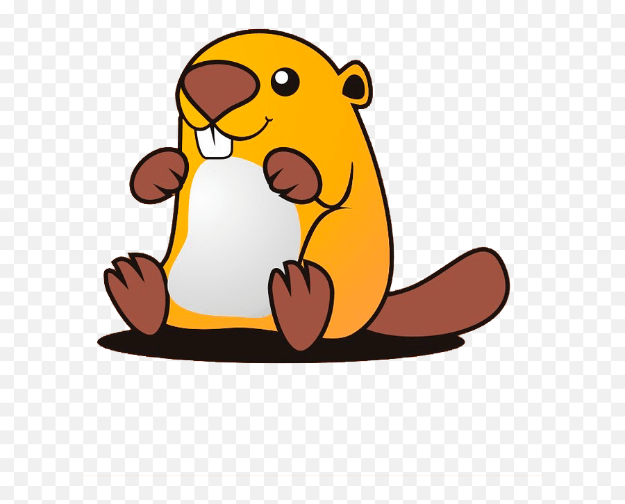 Cute Beaver Clipart Free Download Transparent Png Creazilla - Beaver Clip Art,Beaver Png