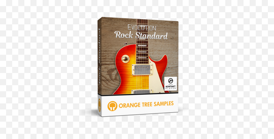 Evolution Rock Standard Orange Tree Samples - Orange Tree Evolution Rock Standard Png,Rock Guitar Png