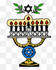 Menorah Candelabra Candelabrum - Free Image On Pixabay Cartoon Menorah Png,Menorah Png
