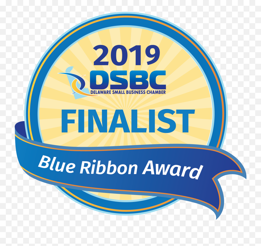 Blue Ribbon Awards 2019 - Delaware Small Business Chamber Clip Art Png,Winner Ribbon Png