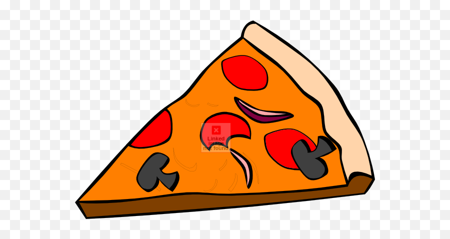 Pizza Project Clip Art - Vector Clip Art Online Triangle Object Png,Pizza Cartoon Png