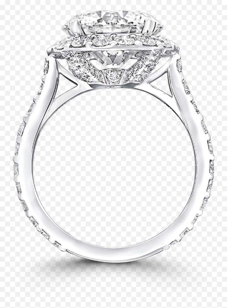 Icon Round Brilliant Cut Engagement Ring Graff - Graff Icon Engagement Ring Png,Transparent Icon