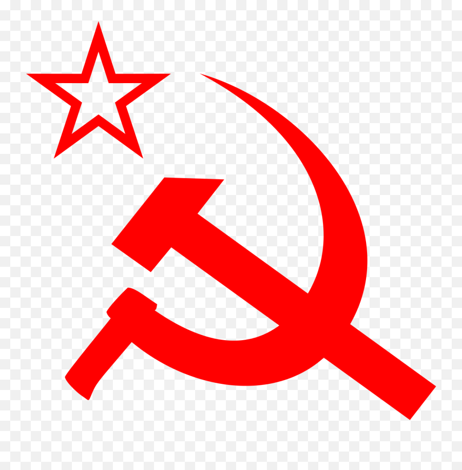 Communist Party Of - Hammer Sickle Red Transparent Background Png,Communist Logo