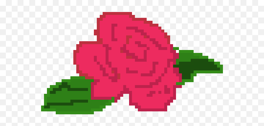 Pixel Art Rose - Rose Png,Pixel Flower Png