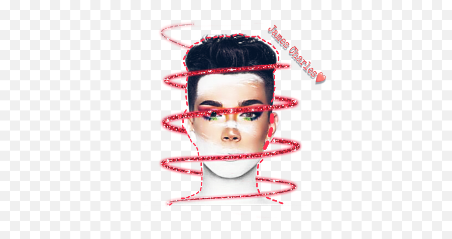 Jamescharles Sisters James Charles - Picsart Spiral Effect Png,James Charles Png