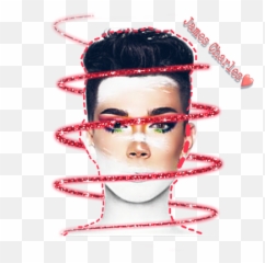 Jamescharles Sisters James Charles - Picsart Spiral Effect Png,James Charles Png