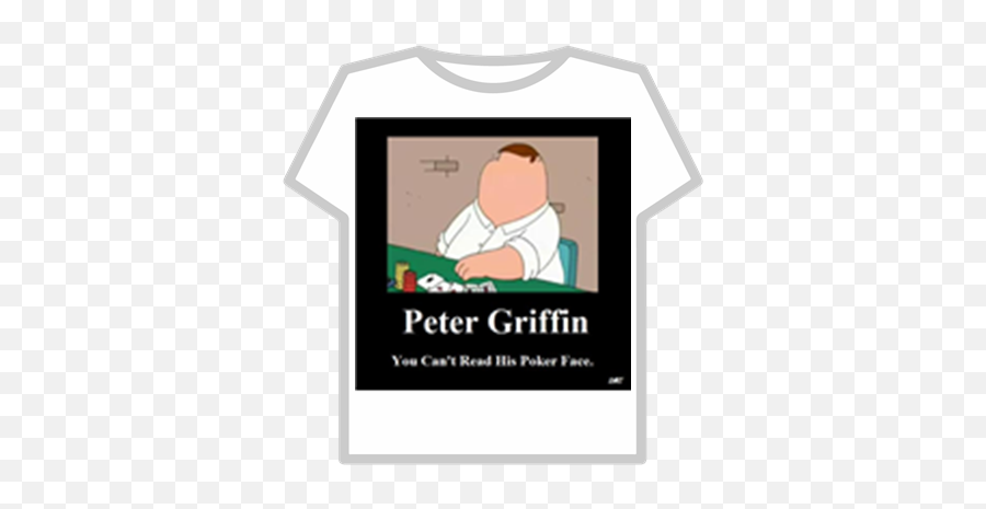 Peter - Peter Griffin Poker Face Png,Peter Griffin Face Png