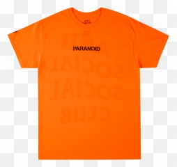 Anti Social Club Paranoid Assc - Assc Paranoid Tee Png,Anti Social Social Club Logo