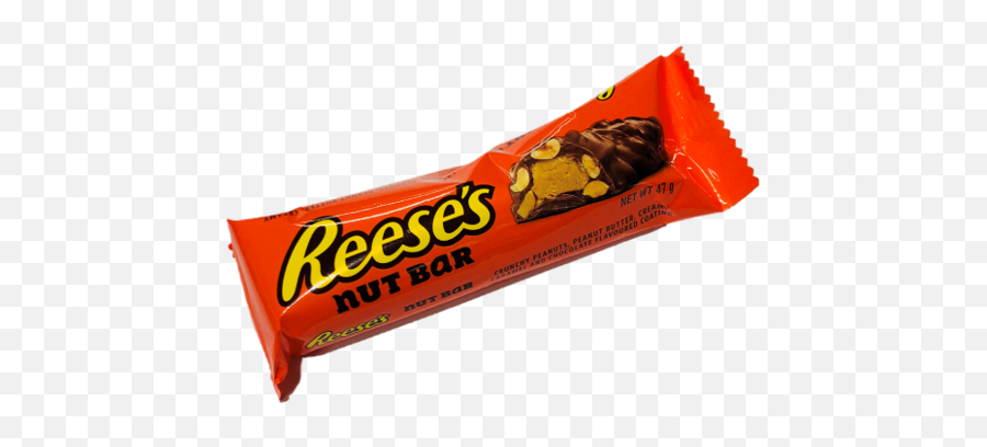 Download Hd Reeseu0027s Nut Bar - Reeseu0027s Reeseu0027s Nut Candy Bar Types Of Chocolate Png,Candy Bar Png