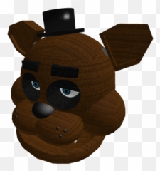 Freddy Fazbear Head 3k Takes - Roblox Costume Hat Png,Freddy Fazbear Png