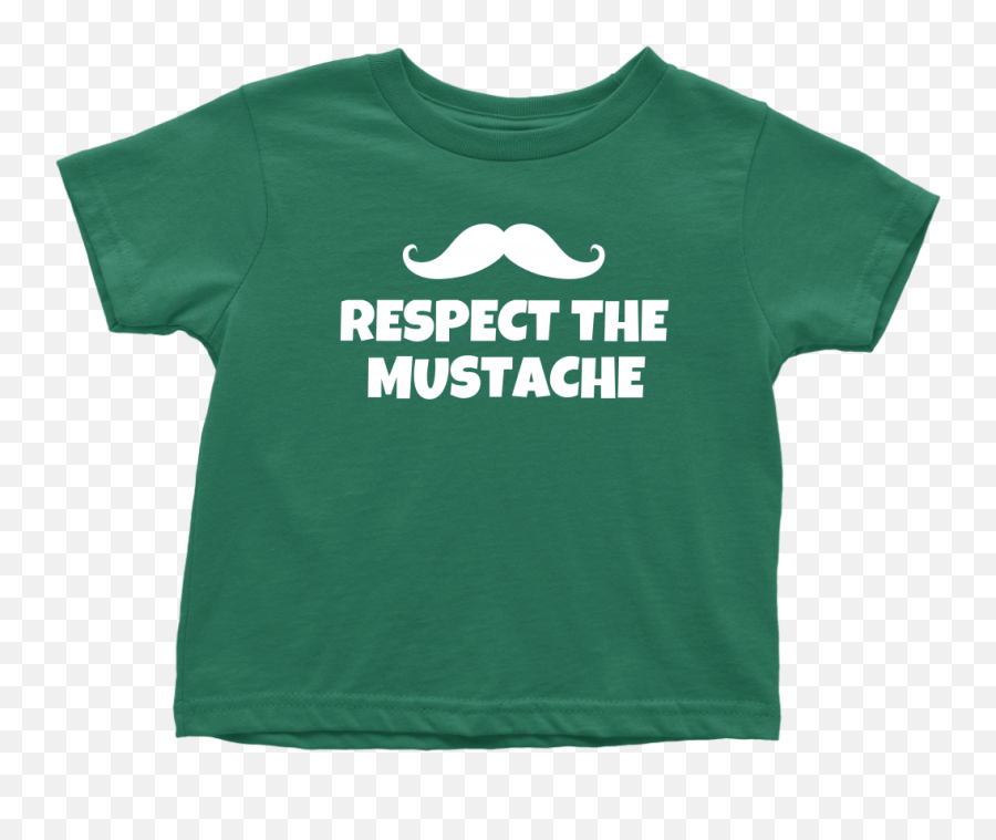 Funny Mustache Toddler Shirt - Funny Toddler Tee Respect The Mustache Toddler Birthday Gift Many Sizes And Colors Available Cotton Unisex Png,Mustach Png