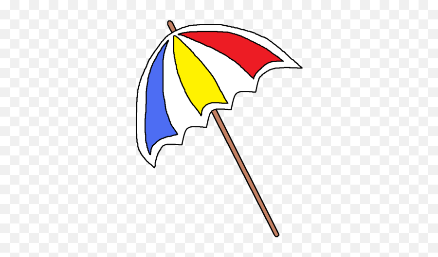 Umbrella Clipart Small - Beach Umbrella Clipart 353x459 Clip Art Png,Beach Umbrella Png