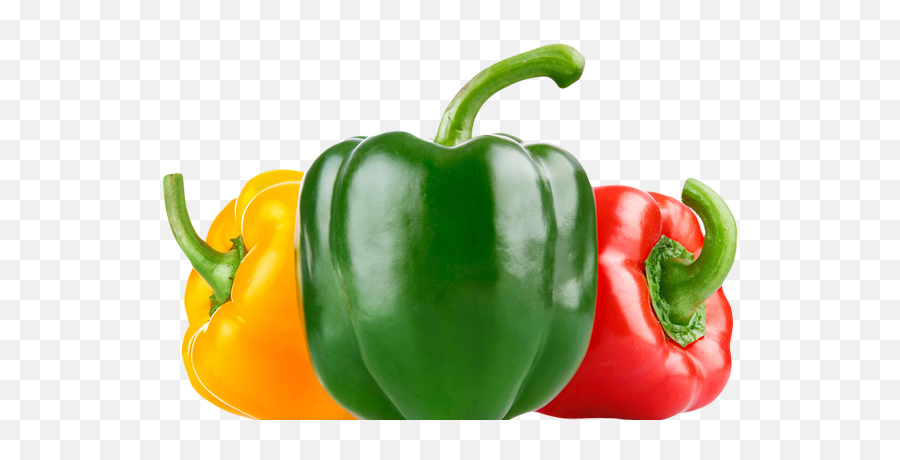 Green And Red Bell Pepper Png Image - Bell Pepper Png,Red Pepper Png