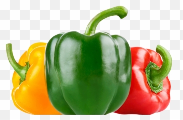 Green And Red Bell Pepper Png Image
