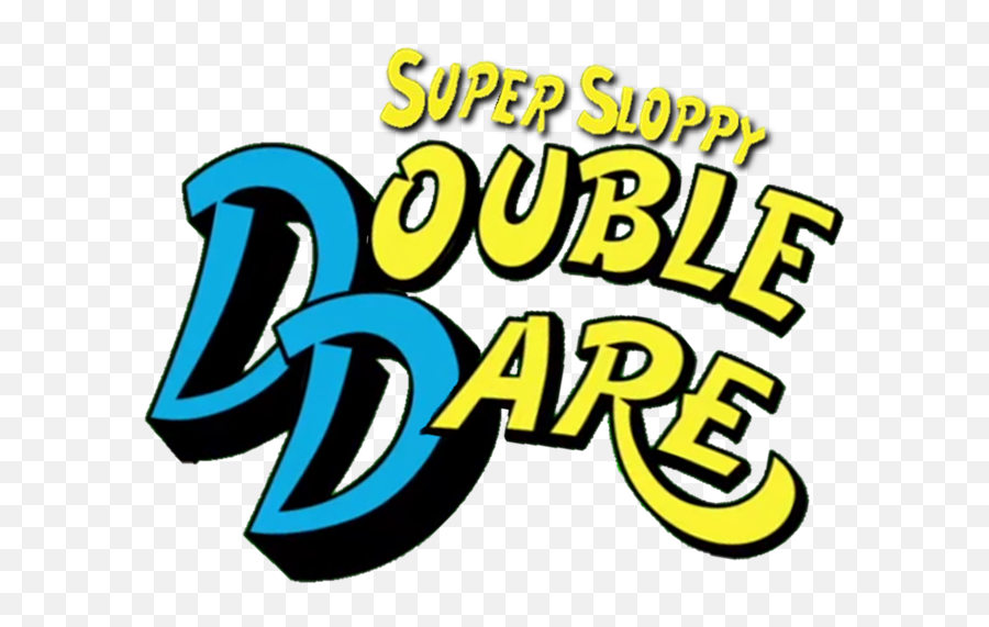 Image - Nickelodeon Double Dare Logo Clipart Full Size Super Sloppy Double Dare Logo Png,Nickelodeon Logo Png