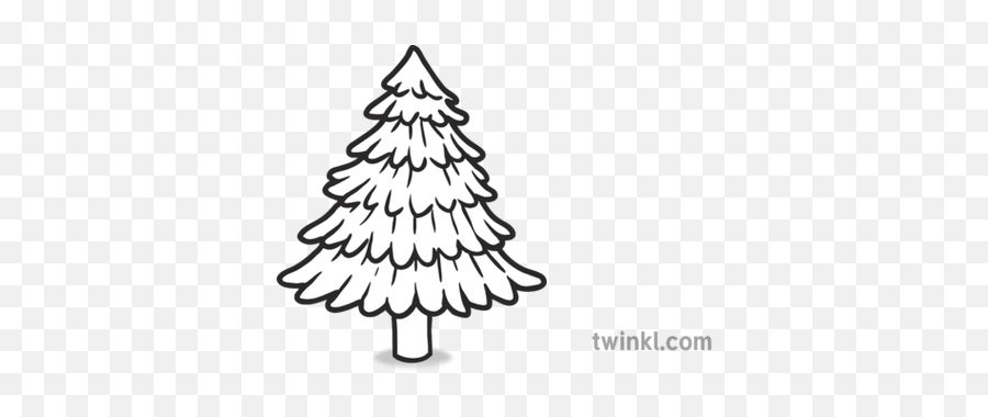 Tree Emoji Emoticon Sms Symbol Bw Rgb Illustration - Twinkl New Year Tree Png,Leaf Emoji Png