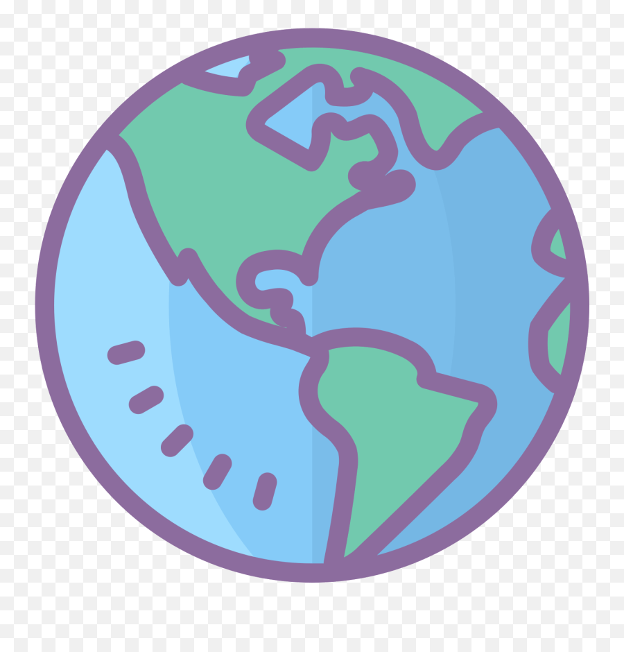 Download Hd Free Png And Svg - Globe Icon Earth Icon,Globe Icon Png