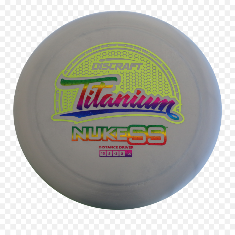 Discraft Disc Golf Titanium Nuke Ss - Smk Ubai Png,Nuke Transparent