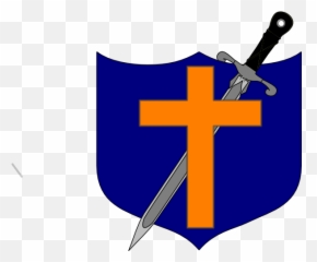Cross Sword And Shield Clip Art - vector clip png