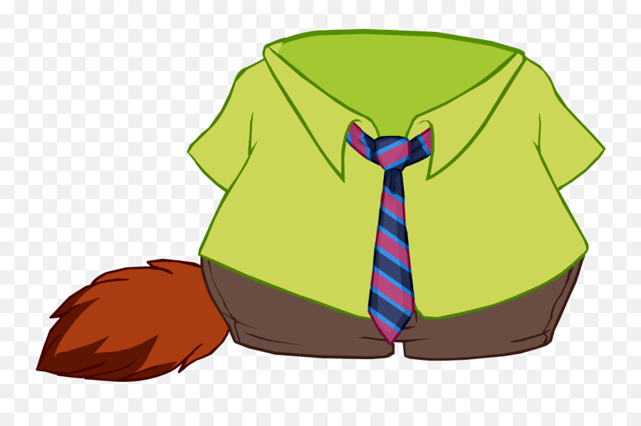 Download Nick Wilde Costume Club Penguin Wiki Fandom Powered - Bow Png,Nick Wilde Png