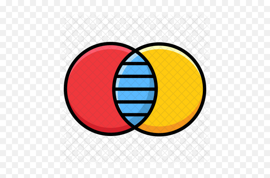 Venn Diagram Icon - Vertical Png,Transparent Venn Diagram