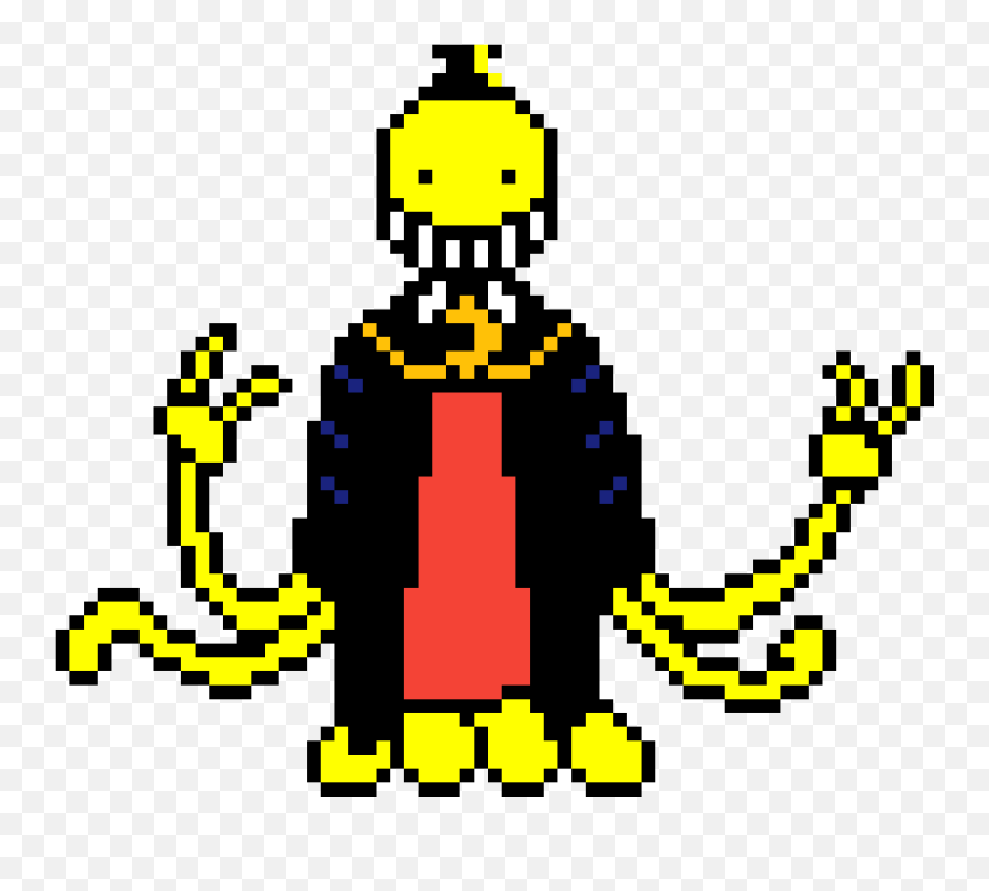 Pixilart - Koro Sensei By Lace1 Dot Png,Koro Sensei Png