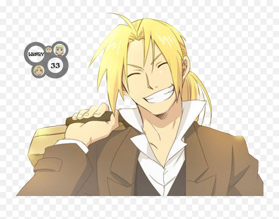 Render Edward Elric Brotherhood Fanart Png