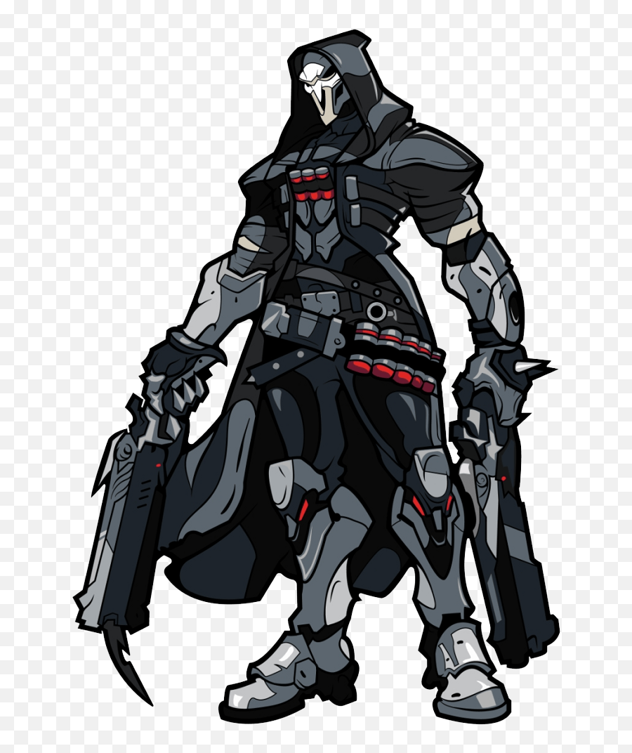 Pharah Overwatch Png - Clipart World Overwatch Reaper And Genji,Zarya Transparent