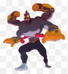 Sword And Shield Gigantamax Machamp - Pokemon png