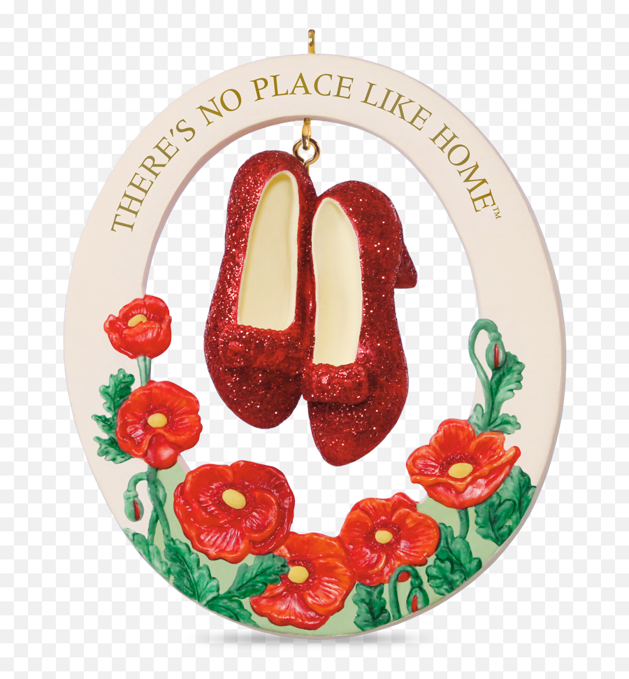 Hallmark Warner Bros - Wizard Of Oz Ruby Slippers Ornament Png,Ruby Slippers Png