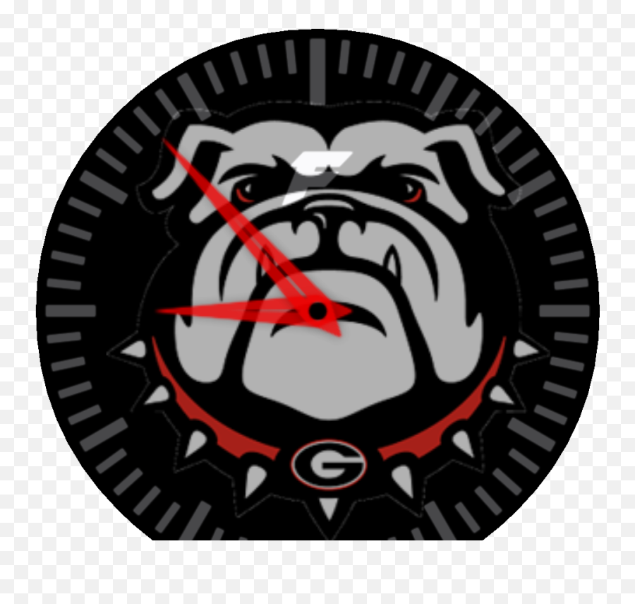 Georgia Bulldogs Analog - Hairy Dawg Watch Face Preview Georgia Bulldogs Football Png,Georgia Bulldogs Png