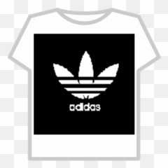 Adidas Logo Png 128x128 - Black Shirt Roblox