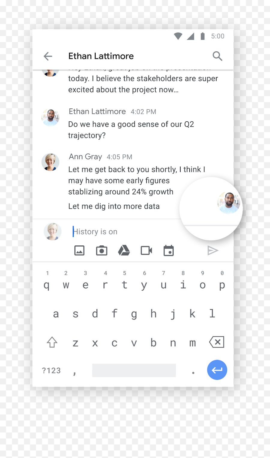 Google Chat Adding Hangouts Read Receipts For Messages - Chat No Esta Disponible En Este Momento Meet Png,Google Hangouts App Icon