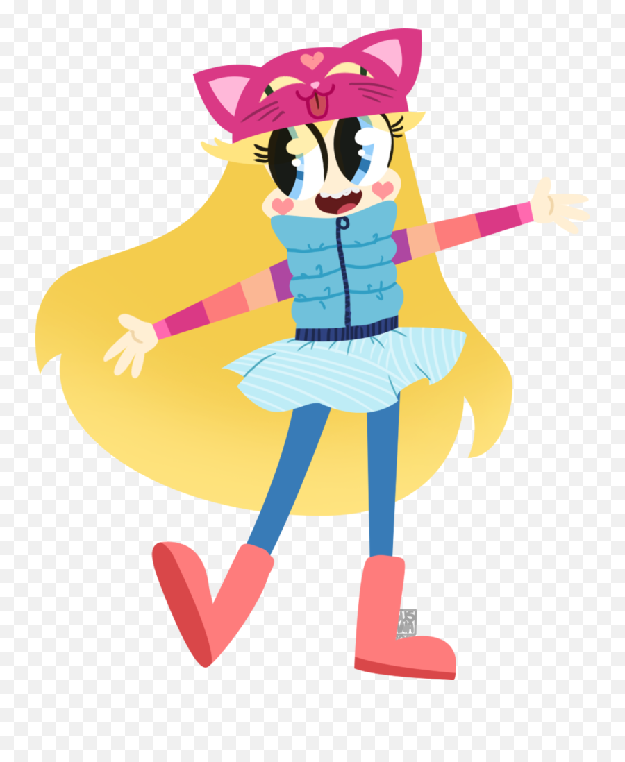 Download Hd Star Butterfly - Chibi Star Butterfly Star Kawaii Png,Evil Png
