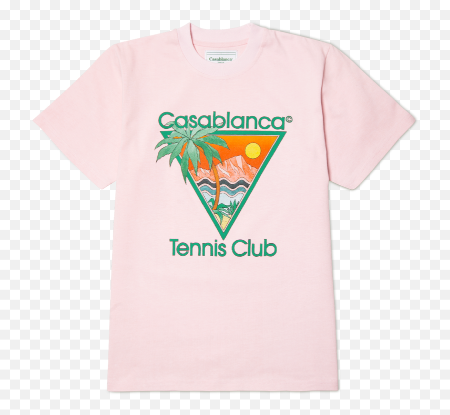 Pink Tennis Club Icon T - Short Sleeve Png,Silk Icon Shirts