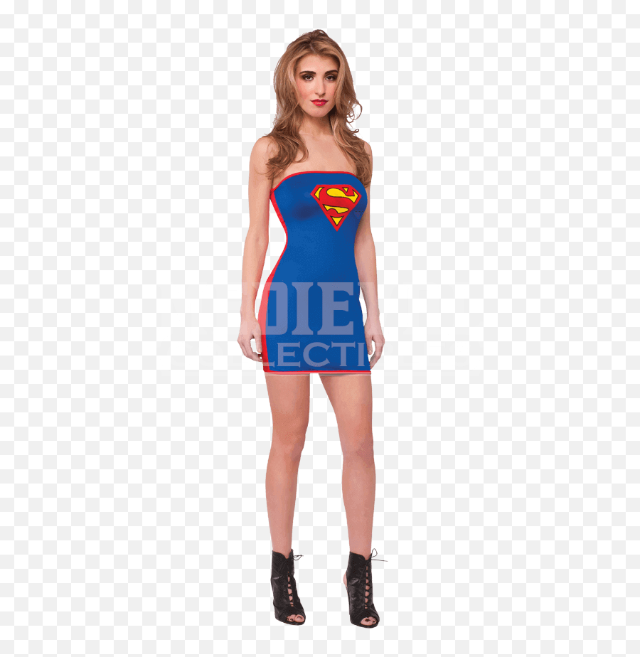 Download Adult Supergirl Tube Dress Costume - Sexy Tube Dress Png,Supergirl Icon