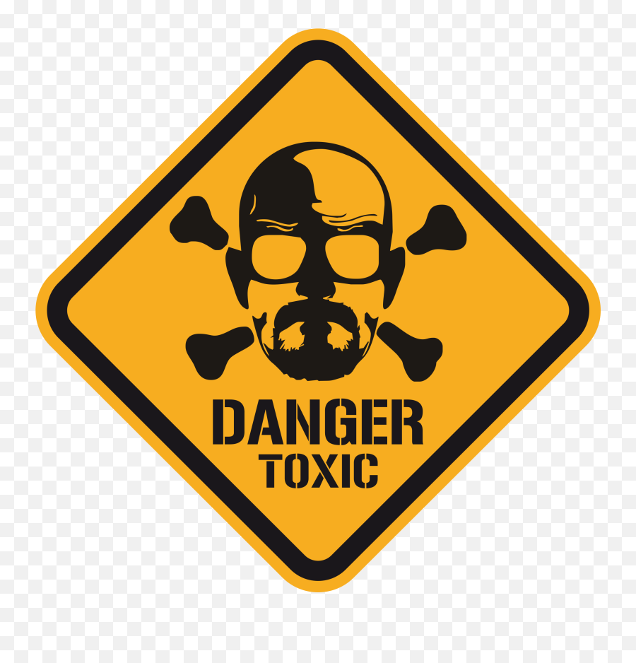 Wall Stickers Heisenberg Danger Toxic Color - Breaking Bad Sticker Png,Heisenberg Icon