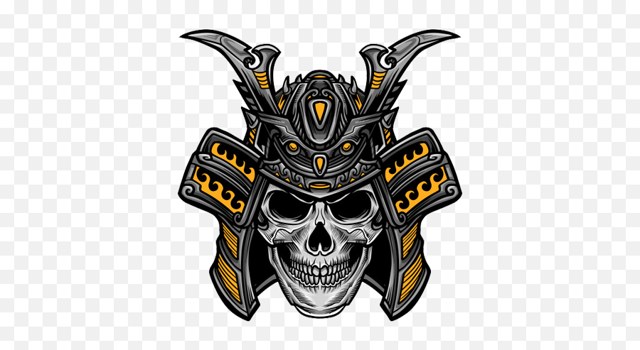 Thriller - Wasteland Samurai Motorcycle Club Jedi Council Samurai Skull Png,Monster Hunter World Skull Icon