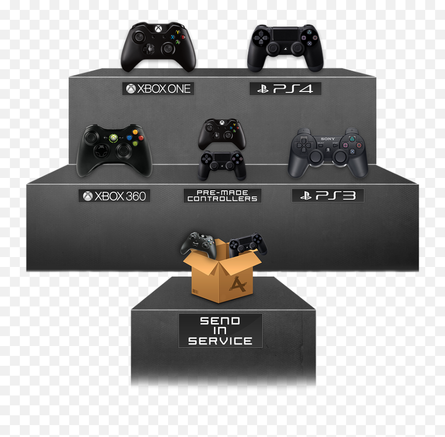 Ps4 Controller Png Controllers Xbox One 42117 - Free Xbox One Ps4 Controllers,Game Controller Png