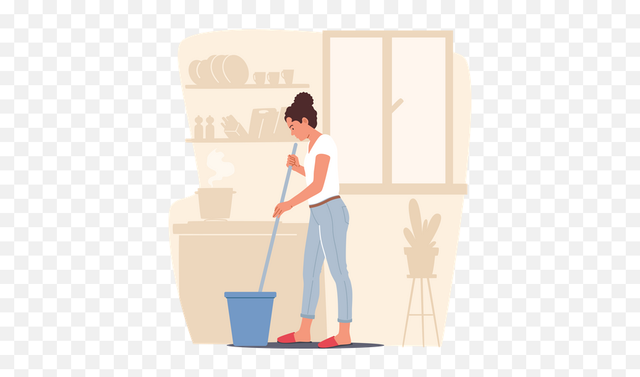 Mop Icon - Download In Glyph Style Broom Png,Mop Icon