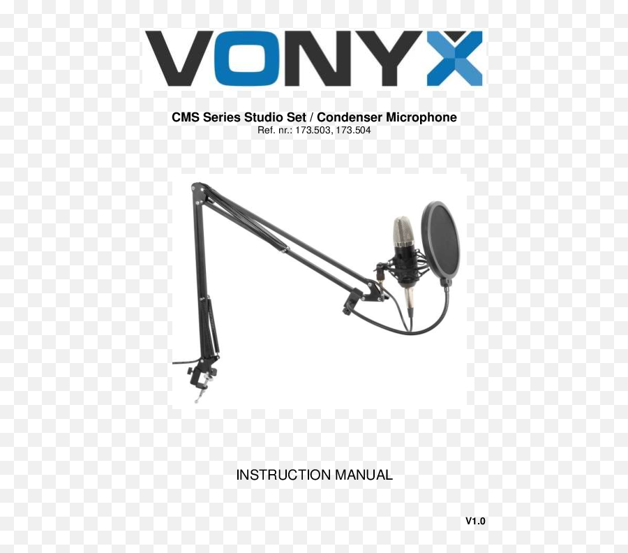 Vonyx Microphone Png Icon Audio La4 Mkii