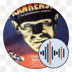 Frankenstein 1931 Soundboard - Original Old Horror Movie Posters png