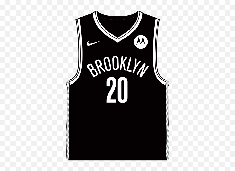 Nets Uniform History Brooklyn - Nba Jersey Clipart Png,Brooklyn Icon