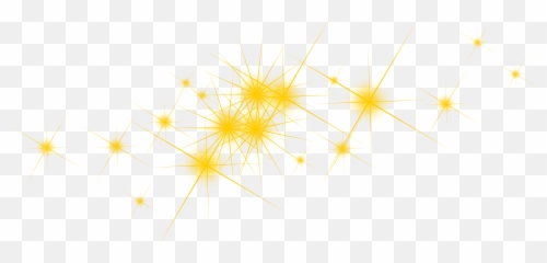 5 Gold Sparkle Transparent - Png Background