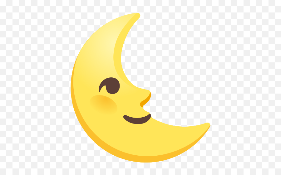 Last Quarter Moon Face Emoji - Emoji Png,Snapchat Moon Icon